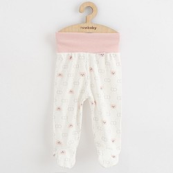 Dojčenské polodupačky New Baby Classic II Dievča 3ks ružová #2