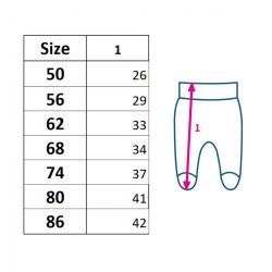 Dojčenské polodupačky New Baby ružová #1