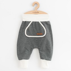 Dojčenské tepláčky a mikinka New Baby Sebastian sivá #2