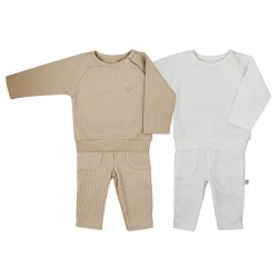 Dojčenské tričko s dlhým rukávom a tepláčky Koala Bello beige béžová #1