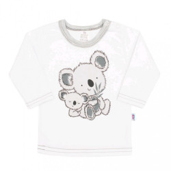 Dojčenské tričko s dlhým rukávom a tepláčky New Baby Koala Bears sivá #1