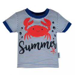 Dojčenské tričko s krátkym rukávom a tepláčky New Baby Summer modrá #1
