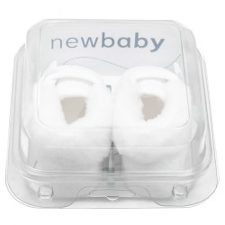 Dojčenské zimné capačky ku krstu New Baby 12-18 m dievča biela #4
