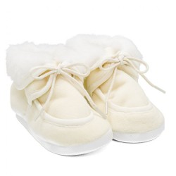 Dojčenské zimné capačky New Baby bežové 12-18 m #2