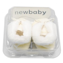 Dojčenské zimné capačky New Baby bežové 12-18 m #4