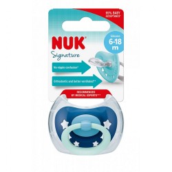 Dojčenský cumlík NUK Signature 6-18 m ružová #2