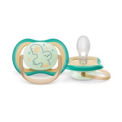 Dojčenský cumlík Ultra air Night Avent 0-6 mesiacov chlapec multicolor