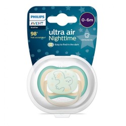 Dojčenský cumlík Ultra air Night Avent 0-6 mesiacov chlapec multicolor #1