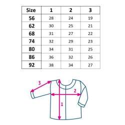 Dojčenský kabátik na gombíky New Baby Luxury clothing Oliver modrý #3