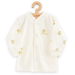 Dojčenský kabátik z organickej bavlny New Baby Olivy béžová #1