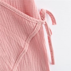 Dojčenský letný mušelínový overal New Baby pink ružová #2