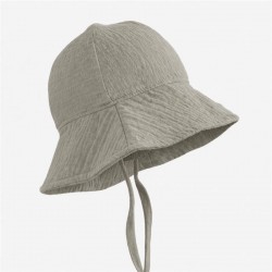 Dojčenský mušelínový klobúčik New Baby linen podľa obrázku