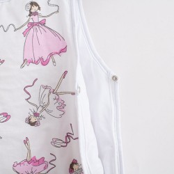 Dojčenský spací vak s výplňou New Baby Ballerina Bella ružová #1