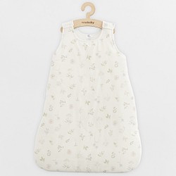 Dojčenský spací vak s výplňou New Baby Zoe 6-12 m biela