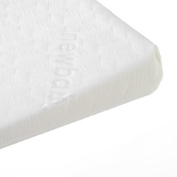Dojčenský vankúš - klin New Baby BASIC biely 59x37 cm #1