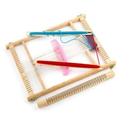 Drevená krosná Viga multicolor