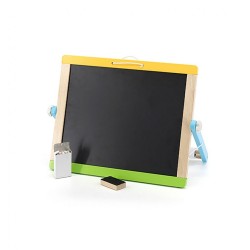 Drevená magnetická tabuľka Viga multicolor #1