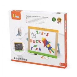 Drevená magnetická tabuľka Viga multicolor #7