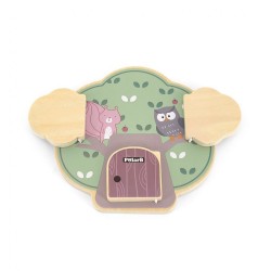 Drevená manipulačná doska Viga multicolor #1