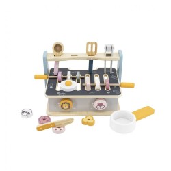 Drevená mini kuchyňa Viga multicolor #2