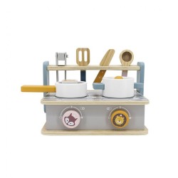 Drevená mini kuchyňa Viga multicolor #3