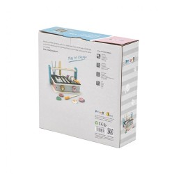 Drevená mini kuchyňa Viga multicolor #8