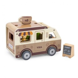 Drevená mobilná kaviareň Viga podľa obrázku #2