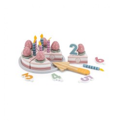 Drevená narodeninová torta Viga multicolor