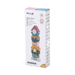 Drevená veža Viga multicolor #3