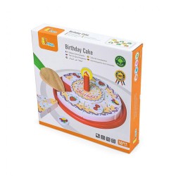 Drevená zostava na krájanie Viga torta multicolor #1
