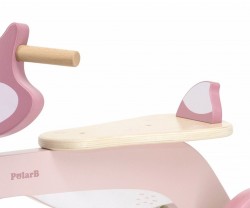 Drevené odrážadlo Viga Líška ružová #3