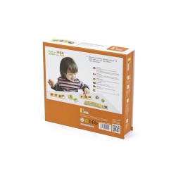 Drevené puzzle Farby Viga multicolor #6