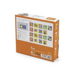 Drevené puzzle Viga Zvieratka 36ks multicolor #5