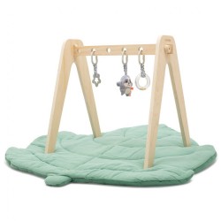Edukačná drevená hrazdička s hračkami New Baby multicolor #4