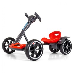 Elektrická motokára  s diaľkovým ovládaním a LED efektmi GOKART BOLT Milly Mally red Červená #1