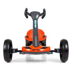 Elektrická motokára  s diaľkovým ovládaním a LED efektmi GOKART BOLT Milly Mally red Červená #4