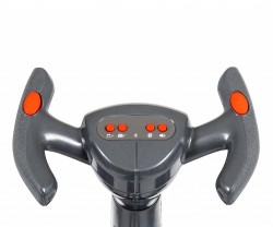 Elektrická motokára  s diaľkovým ovládaním a LED efektmi GOKART BOLT Milly Mally red Červená #5