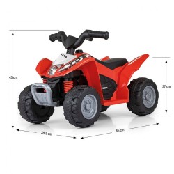 Elektrická štvorkolka Milly Mally Honda ATV červená #5