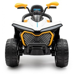 Elektrická štvorkolka Strong 4x4 Baby Mix žltá #9