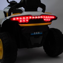 Elektrická štvorkolka Strong 4x4 Baby Mix žltá #2
