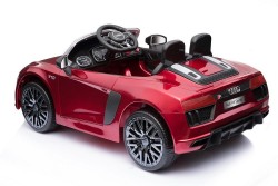 Elektrické autíčko BABY MIX AUDI R8 Spyder MAXI metalíza červené #1