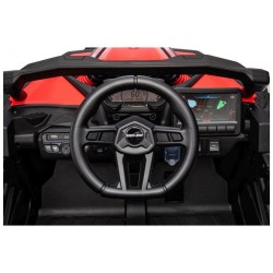 Elektrické autíčko Baby Mix Buggy Hornet 12V 7Ah červené #7