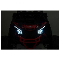 Elektrické autíčko Baby Mix Buggy Hornet červené #8