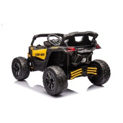 Elektrické autíčko Baby Mix Buggy žlté #1