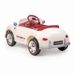 Elektrické autíčko Baby Mix Retro Pearl biela #2
