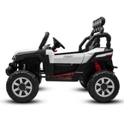 Elektrické autíčko Buggy Baby Mix Road 4x4 bílé biela #2