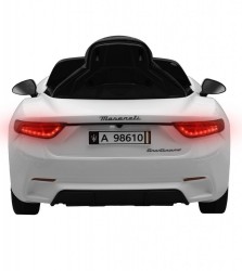 Elektrické autíčko Maserati GranTurismo Baby Mix biele #3