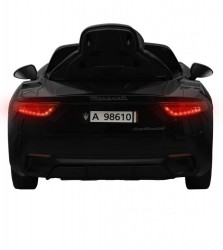 Elektrické autíčko Maserati GranTurismo Baby Mix čierne #3
