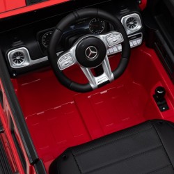 Elektrické autíčko Mercedes - Benz  G63 AMG Baby Mix red Červená #4