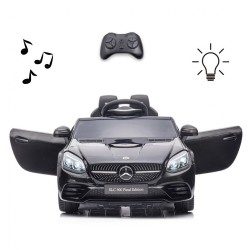 Elektrické autíčko Milly Mally Mercedes-Benz SLC Black Čierna #5